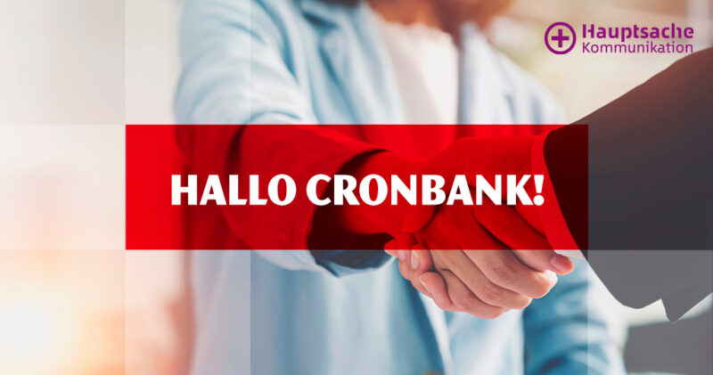 Full-Service für die CRONBANK AG