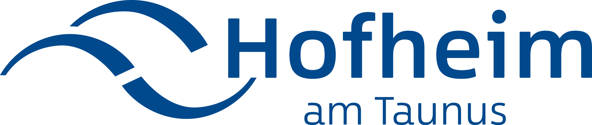 Logo der Stadt Hofheim am Taunus in einfarbiger Darstellung