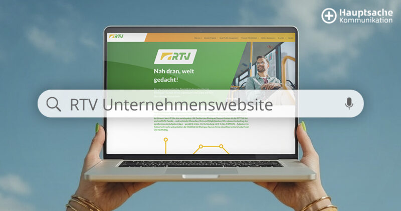 Virtuelle Haltestelle: Neue RTV-Website ist online