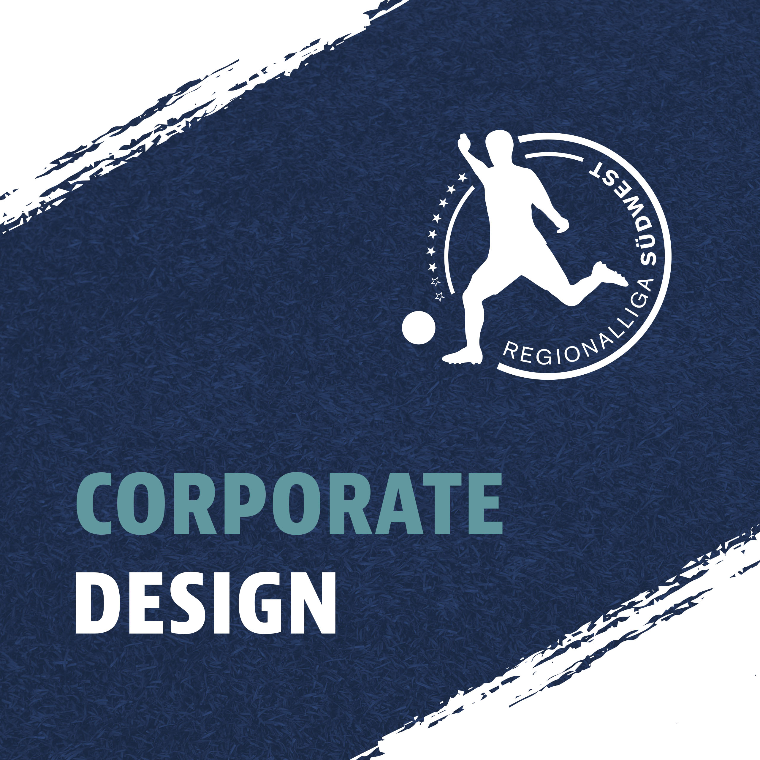 Hauptsache Kommunikation entwickelte das Corporate Design für die Regionalliga Südwest neu.